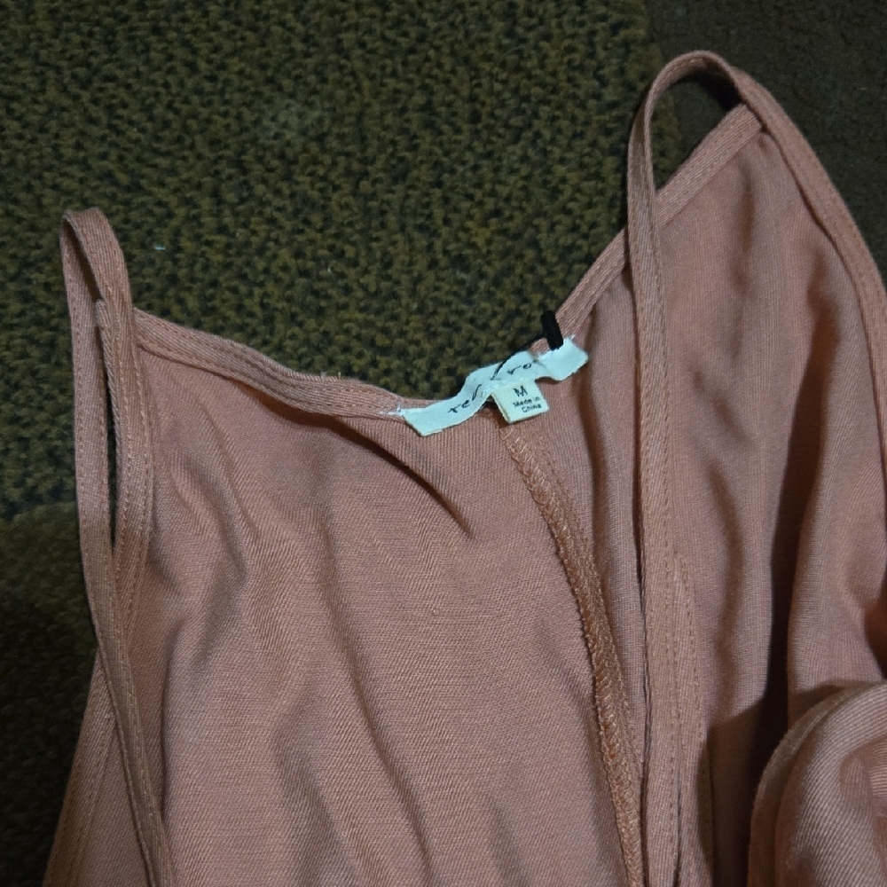 Lela Rose Peach Jumpsuit - Picture 5 of 6